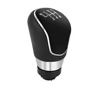 DHDYJSA Levier Vitesse Pommeau Levier Vitesse MT 5 6 Vitesses pour Ford pour Focus pour Mk2 7 pour Mondeo pour Mk4 pour Transit pour Kuga pour B-Max Shifter Adaptateur(6 Speed Black)