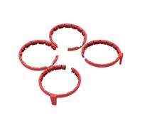 d'hélice, Bras à dégagement Rapide et Pare-Chocs Antichoc intégral compatibles avec Les Drones Flip(Red)