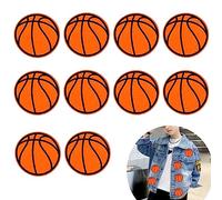 DHER Ecusson Thermocollant Enfant Patchs à repasser enfants Ecussons enfants 10 écussons de tissu thermocollants, écussons de basket-ball thermocollants ou cousus, écussons thermocollants vestes jeans
