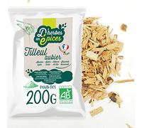 D'HERBES EN EPICES | Aubier de Tilleul bio 200g | Tisane et infusion en vrac | Certifié biologique