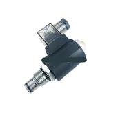 DHF10-220H Vanne électromagnétique filetée hydraulique SV10-20-M à deux voies à deux cônes DHF08-220H avec commande manuelle (Valve et V3068 G3-8, DC12 V)