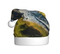 DHGJHGN Ireland Outdoors County Clare The Cliffs Chapeau de Noël imprimé Décoration et accessoires de fête de Noël, couvre-chef festif du Nouvel An