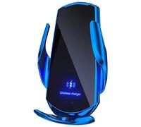 DHGVOS Chargeur Voiture Support Téléphone Voiture Chargeur pour Audi A3 Sportback 8Y 2020-2024, 15w Charge Aans Fil Support de Voiture,D Blue