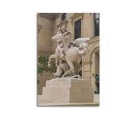 DHHMTPIYS Toile murale décorative vintage avec statue de la mythologie grecque de paysage et décoration murale moderne pour chambre à coucher (60 x 90 cm)