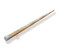 DHHUFEJT Rampes d'escalier antidérapantes 50-600 cm, Main Courante en pin avec Supports de Rail, kit de Barre d'appui de sécurité Ronde en Bois, Tige de Support de Garde-Corps de loft intérieur, Ramp