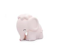 DHINK - Veilleuse Rechargeable LED Elephante - Lampe de nuit silicone pour chambre Bébé et Enfant - Lampe chevet Enfant - Cadeau Naissance