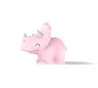DHINK - Veilleuse Rechargeable LED Tricératops - Lampe de nuit silicone pour chambre Bébé et Enfant - Lampe chevet Enfant - Cadeau Naissance