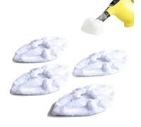 DHinkyoung Lot de 4 housses en microfibre pour nettoyeur vapeur Karcher - Lavables - Compatibles avec nettoyeur vapeur Karcher EasyFix SC2 SC3 SC4 SC5