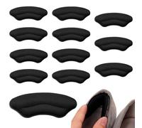 Dhisperares 6 Paires Protege Talon éponge Coussinet Chaussure Autocollants | Chaussure Antidérapants Auto Adhésif Semelles, Coussinet Chaussure Trop Grande, Disponible pour Hommes et Femmes