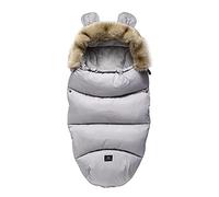 D'hiver Chancelières Universelle pour Poussettes,Accessoire Poussette,Sac de Couchage Bébé Hiver Chaud,Coupe-Vent, Imperméable, Résistant au Froid, Lavable (Grey)