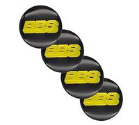 DHJKCBH 4 Pièces Cache moyeux pour BBS RM RZ RG RS 56mm Capuchons Centre Roue Logo Accessoires décoration