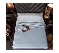 DHJKFU Sac de Couchage 80x210cm à 200x210cm Drap de Sac de Couchage de Voyage Ultra-léger et Doux 100% Coton 1/2 Personne(Light Blue,210x210cm - 82"x82")