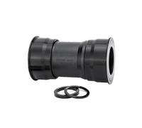 DHJKFU Support de pédalier de vélo BB386 à Ajustement serré/fileté à Ajustement serré/roulements en céramique Support de pédalier de vélo φ24/DUB/30 46mm Filetage Ensemble BB(BB386-DUB Press-Fit)