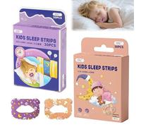 DHJWDUX 60 Pièces Mouth Tape pour Enfants, Multicolore, Adhésif Doux Respirable pour Arrêter Ronflement, Corrector Respiration Nocturne, Lutte Contre Respiration Buccale Habituelle