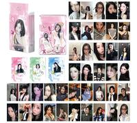 DHJWDUX Lot de 50 Photocards BABYMONSTER ASA, Collection Complète de Célébrités, Pour Album de Collection, Décoration de Journal et Échange entre Fans, Cadeau pour les Amateurs de K-pop