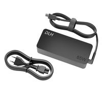 DHL Energy - Alimentation secteur USB-C 65W Power Delivery - 5/9/12/15/20V - 65W 3.25A max - Câble USB-C 1.5m - Câble secteur 1.5m - Chargeur pour ordinateurs portables