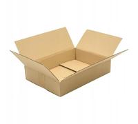 DHL Lot de 100 petits paquets de cartons, 350 x 250 x 80 mm, marron