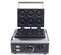 DHL Lot de 6 machines à donuts électriques 1550 W