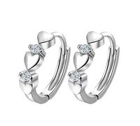 DHliIQQ Boucles d'oreilles magnétiques amincissantes pour perte de poids, cœur brûlant thérapie magnétique A5b7, thérapie des chakras, boucles d'oreilles grasses