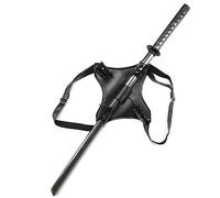 DHliIQQ Cosplay Costume Cuir Retour Fourreau Pour L'épée Katana Larp Médiéval Adulte Rôle U8u0 Jouer Chevalier Accessoire Vi Guerre
