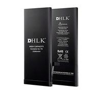 DHLK Batterie de Remplacement Haute capacité Compatible avec iPhone 7 - Performance optimale; Durée prolongée/Capacité 2220 mAh [Garantie de 2 Ans]