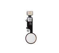 DHLK® Bouton Home Cable Compatible avec iPhone 8 Or - NO Touch ID, NO Fonction Retour (A1863, A1905, A1906)