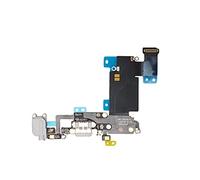 DHLK® Connecteur de Charge Compatible avec iPhone 6S Plus - Nappe Interne Charging Port, Gris Fonce (A1634, A1687, A1699)