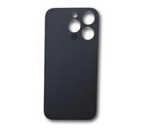 DHLK® Vitre Arrière Compatible avec iPhone 14 Pro - Verre Verre Back Glass Big Hole (Noir)