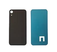DHLK® Vitre Arrière Compatible avec iPhone XR - Verre Back Glass Big Hole (Noir)