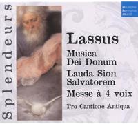Dhm Splendeurs: Lassus: Musica Die Donum/Lauda Sion Salvatorem