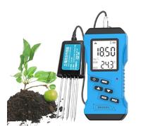 DHMYYXGS Analyse Sol Testeur 7 en 1,Npk,Humidité,Phosphore,Potassium,Npk,Ph,Humidité,Compteur EC Comprendre avec Précision Fertilité Sols