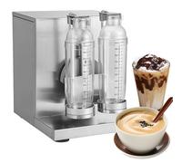 DHMYYXGS Batteur Mixeur à Milkshake Commercial,Mélangeur Boissons Double Tête,Shaker Thé Au Lait Double Tête Shaker Thé Au Lait,Réglable 0-180 S,pour Magasin Thé Au Lait Bar Café