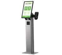 DHMYYXGS Borne Libre-Service 21,5" Tactile, Terminal de Commande Restaurant Floor-Standing