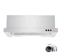 DHMYYXGS Hotte Tiroir Téléscopique,Hotte Aspirante,Hotte Aspirante Murale,Hotte Aspirante Encastrable,Hotte Aspirante Circulant Air/Air évacué,2 Vitesses D'aspiration Eclairage LED,70cm