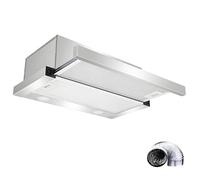 DHMYYXGS Hotte Tiroir Téléscopique,Hotte Aspirante,Hotte Aspirante Murale,Hotte Aspirante Encastrable,Hotte Aspirante Circulant Air/Air évacué,2 Vitesses D'aspiration Eclairage LED 70cm