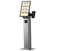 DHMYYXGS Kiosque de Commande Automatique 21,5", Borne Tactile pour Restaurant Floor-Standing