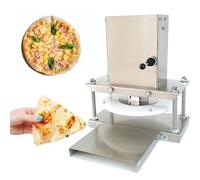 DHMYYXGS Laminoir Pizza Presse PâTe,Presse à Tortilla éLectrique,Laminoir PâTe Commercial,Formeuse à Pizzas,pour Tartes Tortillas Pains Pizzerias Boulangeries 25cm