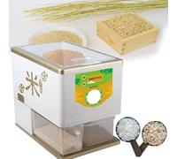 DHMYYXGS Machine à éplucher Le Riz électrique Domestique,Décortiqueur Automatique Céréales Blé,Décortiqueuse 250-500 G/Min,Broyeur Décortiqueur Riz pour Riz Brun Clair,Riz Aux Germes