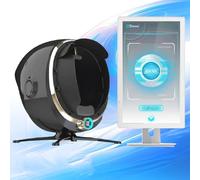 DHMYYXGS Machine Détection Faciale Haute Résolution,Machine Analyse Peau Visage,Détecteur Peau Professionnel,Outil Diagnostic Facial Haute Définition pour Salons Et Spas Black-13.3in