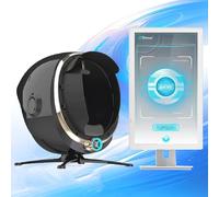 DHMYYXGS Machine Détection Faciale Haute Résolution,Machine Analyse Peau Visage,Détecteur Peau Professionnel,Outil Diagnostic Facial Haute Définition pour Salons Et Spas Black-21.5in