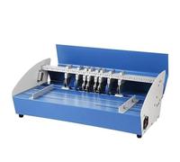 DHMYYXGS Machine Rainage électrique 3 en 1 520mm,Raineuse Perforatrice Plieuse Papier en Métal Robuste,Coupe en Pointillés pour Documents, Cartes Et Couvertures De Livres 520mm