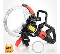 DHMYYXGS Scie à Anneau électrique Béton 8800 W/9500 W,Scie Circulaire Anneau,Machine Découpe Murale,Coupe à 90° sans Angle Mort, Rainurage Mural pour Marbre, Bois Et Porcelaine 8980W