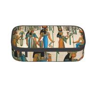 Dhnblqdp Grande trousse à crayons avec imprimé « Women in Ancient Egypt » pour garçons et filles, grande trousse à crayons, trousse à stylos, trousse de maquillage pour adultes, fournitures de bureau