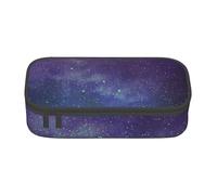 Dhnblqdp Grande trousse à crayons motif univers avec étoiles galaxie interstellaire pour garçons et filles, grande trousse à crayons, trousse à stylos, trousse de maquillage pour adultes, fournitures