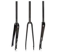 DHNCBGFZ Carbone Fourche Rigide pour Vélo De Route 700C Fourche Gravel 1-1/8" Tube Droit Frein À C Fourche Avant 9 * 100mm Libération Rapide Fourche Dure