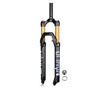 DHNCBGFZ Fourche À Suspension VTT 26/27,5/29 Pouces Pivot Droit/Conique 1-1/8" Débattement 120/140 Mm Freins À Disque Commande Manuelle/à Distance(Straight HL140mm,27.5")