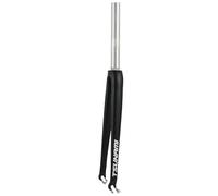 DHNCBGFZ Fourche Rigide Vélo De Route 700C 1-1/8" en Alliage D'aluminium Droite Frein C Fourche Avant À Dégagement Rapide 9 X 100 Mm(Matte Black)