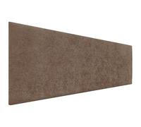 DHOME Tête de Lit Finition Serviette Soft Revêtement Uni Tissu Doux pour Mur Acoustique Têtes de Lit Absorbantes Tête de Lit Chambre à Coucher (145cm, 8cm - 70 H., Marron)