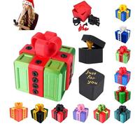 D'honneur doigt,Boîte Cadeau Really Annoying avec Rangement Coffret Boîte à Surprise Farce et Attrape 3D Figurine Inutile et Décalée pour Anniversaire Noël Boite Cadeau Noel (C-1pc)