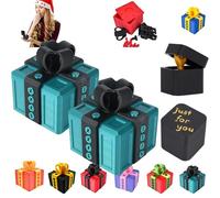 D'honneur doigt,Boîte Cadeau Really Annoying avec Rangement Coffret Boîte à Surprise Farce et Attrape 3D Figurine Inutile et Décalée pour Anniversaire Noël Boite Cadeau Noel (B-2pc)